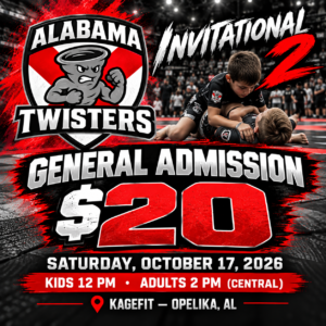 Alabama Twisters Invitational 2 General Admission